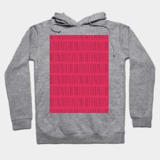 Vertical Lines Pattern Hoodie